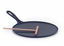 Le Creuset 20136270000460 Crêpes-Pfanne 27 cm schwarz