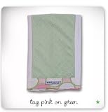Tag Pink on Green Burp