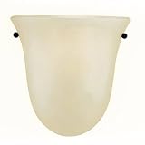 Murray Feiss WB1270GBZ One-Light Morningside Collection Half - Wall Bracket, Grecian Bronze with Cream Snow Glass Shade