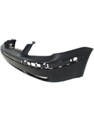 Automotive Parts and Accessories: Evan-Fischer EVA17872052807 Bumper Cover Front Facial Plastic Primered With grille provision holes for fog light and molding - Evan-Fischer Auto Parts