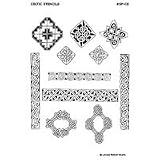 Earth Henna Stencil Pack Celtic, Celtic 1 unit