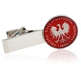 Poland Eagle Coin Tie clip-CLC-TC007