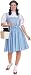 Dorothy Fancy Dress Costume - The Wizard of Oz(TM) (adult size 8-12)