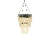 Present Time PT Chandelier with Beads Pearlshine