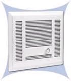 Cadet Sl101t Sl Series Small Room Heater Wall Heater, Assembly And Grill Only 120 Volts 1000 Watts (sl101tw) (79233)