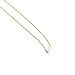 Honeycat Mini Pipe Bar Necklace in 18k Gold Plate | Minimalist, Delicate Jewelry (G)