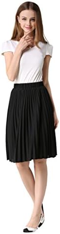Womens High Waist Slim Skirts Harmonium Pleated Girls Cheap Blue Swing Skirt