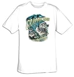 Crappie Fever Fishing Hobby Adult T-shirt Tee Shirt