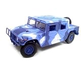 MILITARY HUMVEE CARGO TROOP CARRIER 1:18 DIECAST MODEL