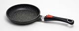 Pradel Excellence - 52408M - Poêle Façon Pierre en Fonte Aluminium - 24 cm
