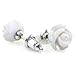 Handcrafted Resin Color Simulated Coral Rose Flower Earring Studs, Hypoallergenic Stainless Steel