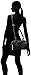 MG Collection Elpida Faux Crocodile Rhinestone Accent Doctor Handbag