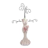 Pink Rose Jewelry Stand Doll