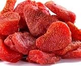 Dried Strawberries 4 oz bag; Sliced strawberries dried at their ripest without any sulphur dioxide or sugar added. Grade A-1 restaurant quality fruit tunnel dried. See other Dad's Jerky Products