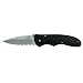 Gerber 22-47161 Fast Draw Spring Assisted Opening Stainless Steel Serrated Knife