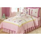 Ballet Dancers Full Queen Quilt with 2 Shams Muiltiple by Pem America