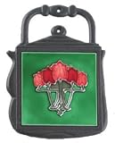 Click for more about Kettle Iron Trivet - Mackintosh Roses Red - .