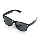 Oramics Sonnenbrille Retro Brille Wayfarer Style in Lila Pink Weiss und Schwarz