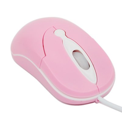 HDE (TM) Pink USB Optical Mouse 2 Button + Scroll Wheel