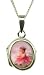 Lisa Jane Silver Children's Oval Locket and 16