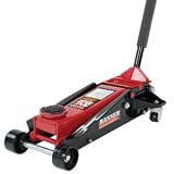 Blackhawk B6350 Black/Red Fast Lift Service Jack - 3.5 Ton Capacity