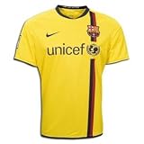 Nike Barcelona Away 08/09 Soccer Jersey (USA Size: S)