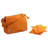 Kalencom Water Repellant Messenger Bag, Pumpkin