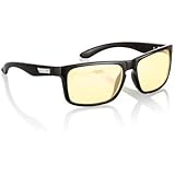 Gunnar Optiks INT-00101 Intercept Full Rim Advanced Video Gaming Glasses with Amber Lens Tint, Onyx Frame Finish