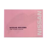 1990 NISSAN MAXIMA Owners Manual User Guide by Nissan