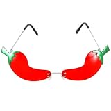 Chili Pepper Rimless Red