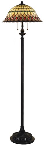 Quoizel Eos Tiffany 2 Lt Floor Lamp