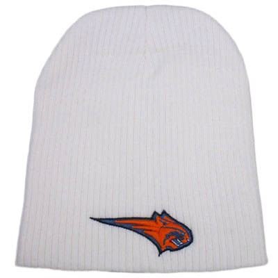 NBA KNIT HAT CUFFLESS BEANIE TOQUE SKULLY CHARLOTTE BOBCATS BASKETBALL WHITE