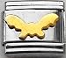 Clearly Charming Bat Animal Theme Birds Italian Charm Link Bracelet