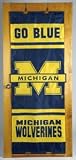 Michigan Wolverines NCAA Door Flag
