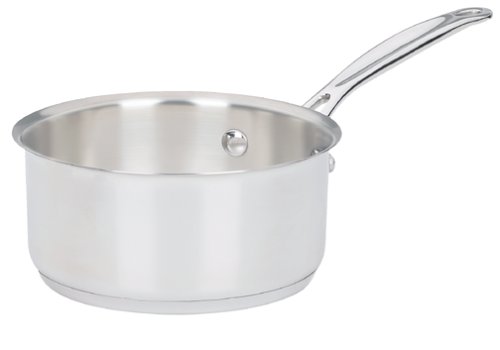 Cuisinart Chef's Classic Stainless 1-1/2-Quart Saucepan with Cover