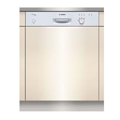 Bosch SGI33E22EU Teilintegrierbarer Geschirrsp�ler / AA / 17 L / 1.15 kWh / 59.8 cm / Wei� / 3 Programme / AquaStopp