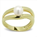 Allure Japanese Akoya Cultured Pearl Ring