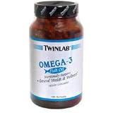 TwinLab Omega-3 Fish Oil, Softgels 100 softgels