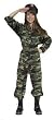 Camouflage Military Jumpsuit - Fun Soldier Costume for Halloween, Plays and More