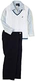 Nautica Boys 2-7 3 Piece Sweater Set