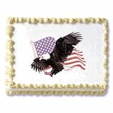 Eagle Edible Cake Image