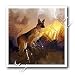 Dinzas Art Dogs - German Shepherd - Iron on Heat Transfers