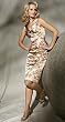 FLORAL CHARMEUSE DRESS- FINAL SALE!