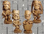 Metallica - Tiki Bobble Heads Set Of 4