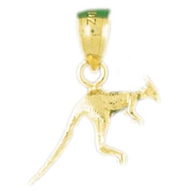 Cheap Girls Jewelry Dazzlers Solid 14k Gold 3D Kangaroo Charm Pendant Available in three colors from jewelsberry (weights: 1.2 grams only) For Sale Cheap Girls Jewelry Dazzlers Solid 14k Gold 3D Kangaroo Charm Pendant Available in three colors from jewelsberry (weights: 1.2 grams only) For Sale