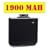iPadd External Battery for iPhone & iPod - Compact & Slim (Black) 1900mah with On/Off Button & Lighted Power Meter