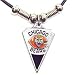 Chicago Bears Leather Necklace w/Beads & Pewter Pendant - NFL Football Fan Shop Sports Team Merchandise