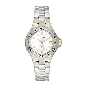 Buy Bulova Marine Star Ladies Two Tone 100 Meter Watch 98U21