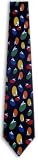 PING-1 - Ping Pong Table Tennis Tie Navy/Red/Orange/Blue/Green