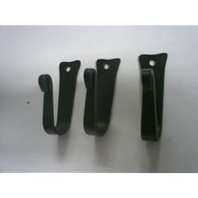 <b>Wrought Iron Coat Hook (Robe/Hat)- Lot of 3-Hand Made</b>